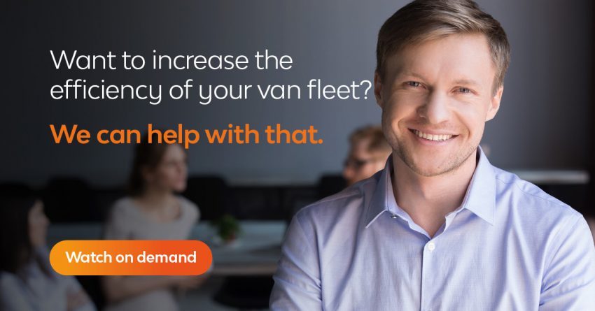 Webinar improving van efficiency